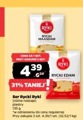 Ser Rycki Maasdam Ryki plastry