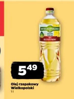 Olej rzepakowy Wielkopolski