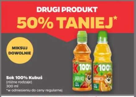 Sok 100% Kubuś Jabłko