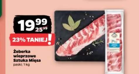 Żeberka wieprzowe paski Sztuka Mięsa