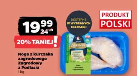 Noga z kurczaka zagrodowego Zagrodowy z Podlasia