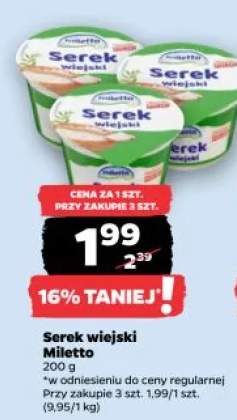 Serek wiejski Miletto