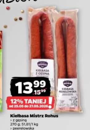 Kiełbasa z gęsiną Mistrz Rohus