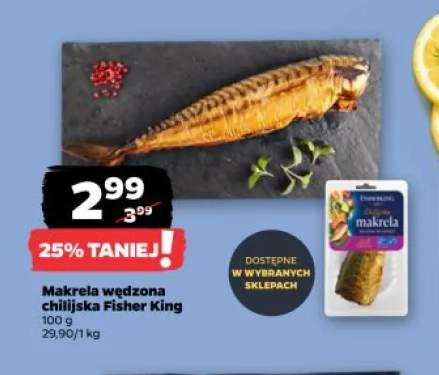 Makrela wędzona chilijska Fisher King