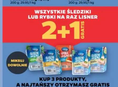 Śledzik na raz Lisner