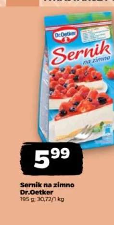 Sernik na zimno Dr.Oetker
