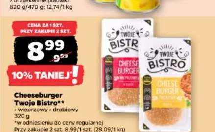 Cheeseburger wieprzowy Twoje Bistro