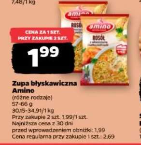 Zupa błyskawiczna Amino