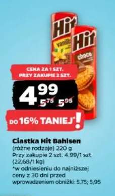 Ciastka Hit Bahlsen Choco