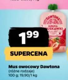Mus owocowy Dawtona jabłka truskawki