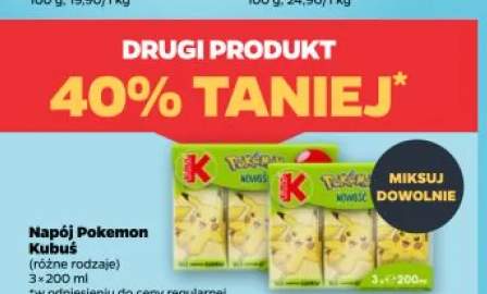 Napój Pokemon Kubuś