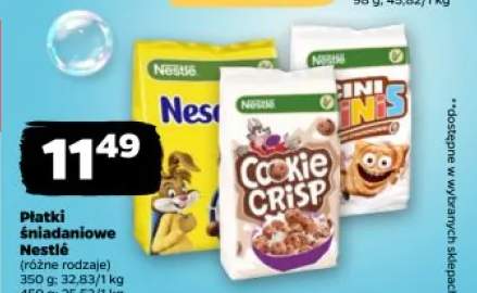 Płatki śniadaniowe Nestlé Nesquik