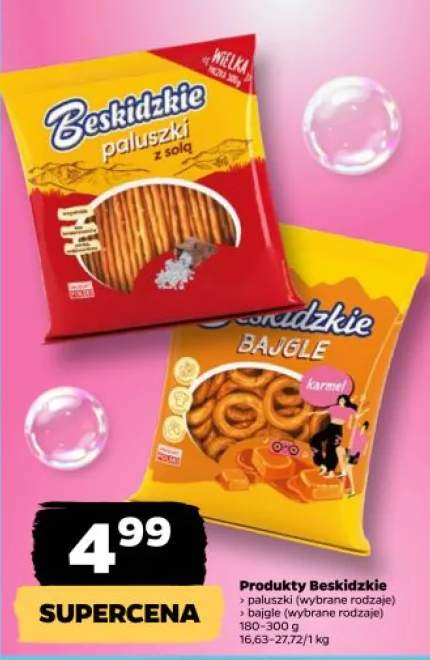 Paluszki z solą Beskidzkie