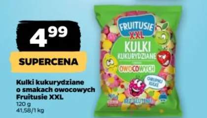 Kulki kukurydziane o smakach owocowych Fruitusie XXL
