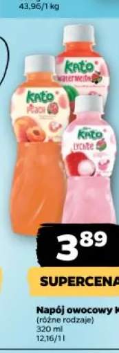 Napój owocowy Kato peach