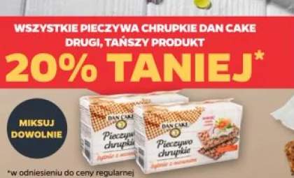 Pieczywo chrupkie żytnie z sezamem Dan Cake