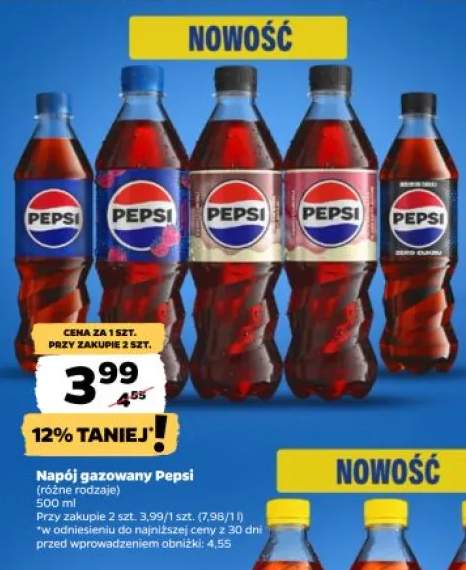 Napój gazowany Pepsi
