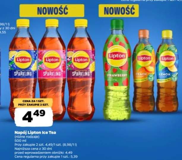 Napój Lipton Ice Tea Sparkling