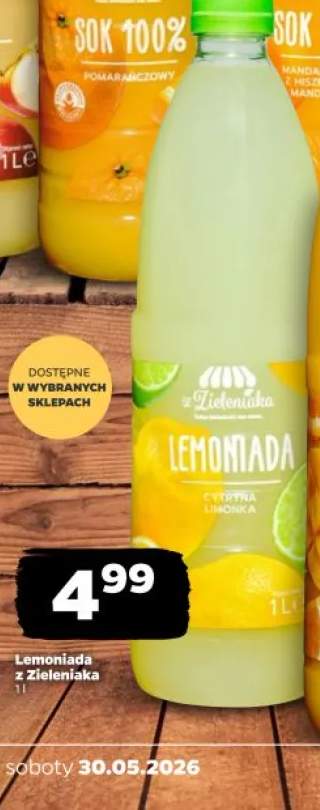 Lemoniada cytryna limonka z Zieleniaka