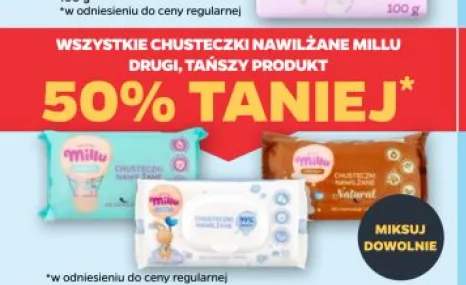 Chusteczki nawilżane Millu