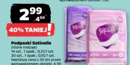 Podpaski Satinelle Normal 20-pak