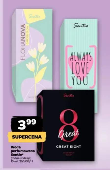 Woda perfumowana Sentio Floranova