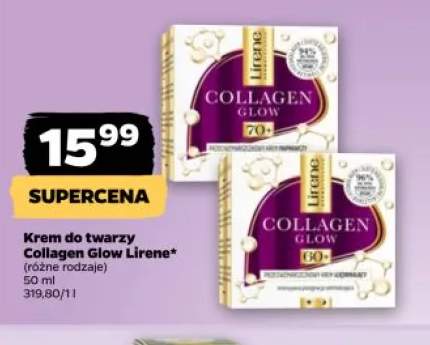 Krem do twarzy Lirene Collagen Glow 70+