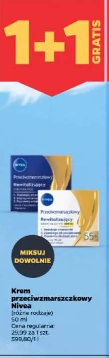 Krem przeciwzmarszczkowy Nivea Rewitalizujący na noc