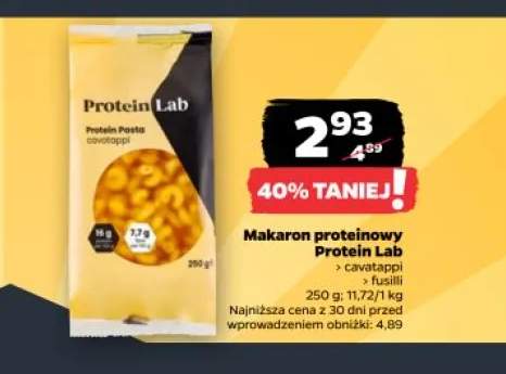 Makaron proteinowy Protein Lab cavatappi