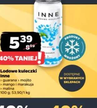 Lodowe kuleczki Inne mango i marakuja