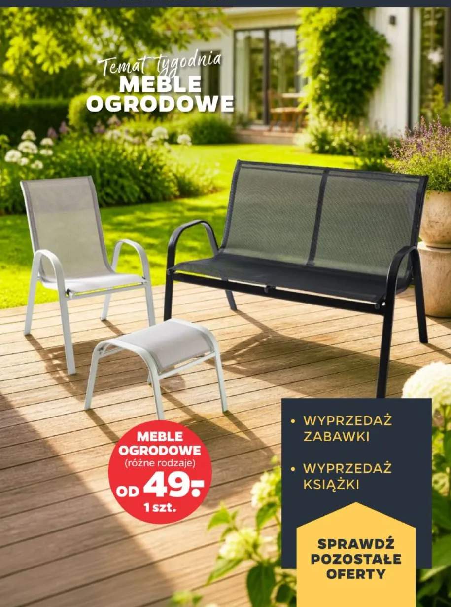 Meble ogrodowe