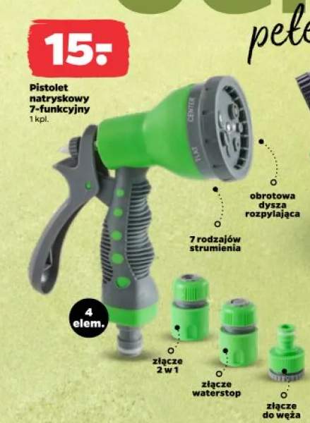 Pistolet natryskowy 7-funkcyjny
