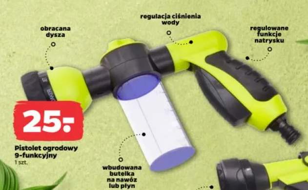 Pistolet ogrodowy 9-funkcyjny