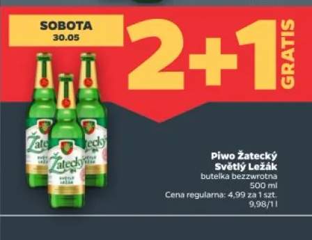 Piwo Žatecký Světlý Ležák