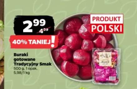 Buraki gotowane Tradycyjny Smak polskie