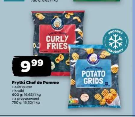 Frytki Chef de Pomme