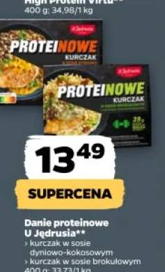 Danie proteinowe U Jędrusia