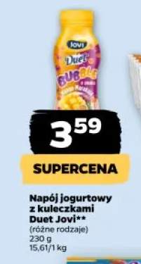 Napój jogurtowy z kuleczkami Duet Jovi