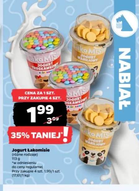 Jogurt Łakomisie waniliowy