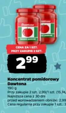 Koncentrat pomidorowy Dawtona