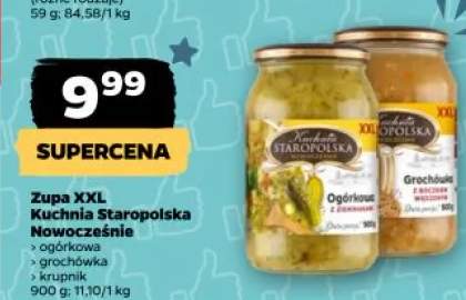 Zupa XXL Kuchnia Staropolska Nowocześnie grochówka