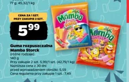Guma rozpuszczalna Mamba Storck