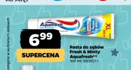 Pasta do zębów Fresh & Minty Aquafresh
