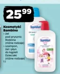 Szampon, żel i płyn do kąpieli Dzieciaki Bambino