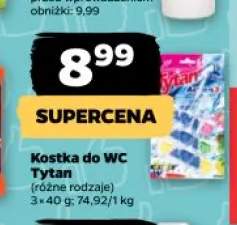 Kostka do WC Tytan