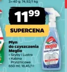 Płyn do czyszczenia Meglio Kabina Prysznicowa