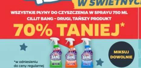 Płyn do czyszczenia w sprayu Cillit Bang