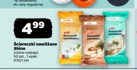 Ściereczki nawilżane Shine