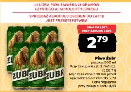 Piwo Żubr