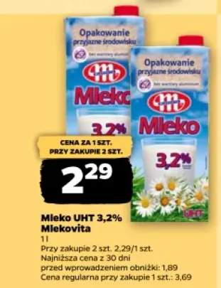 Mleko UHT 3,2% Mlekovita